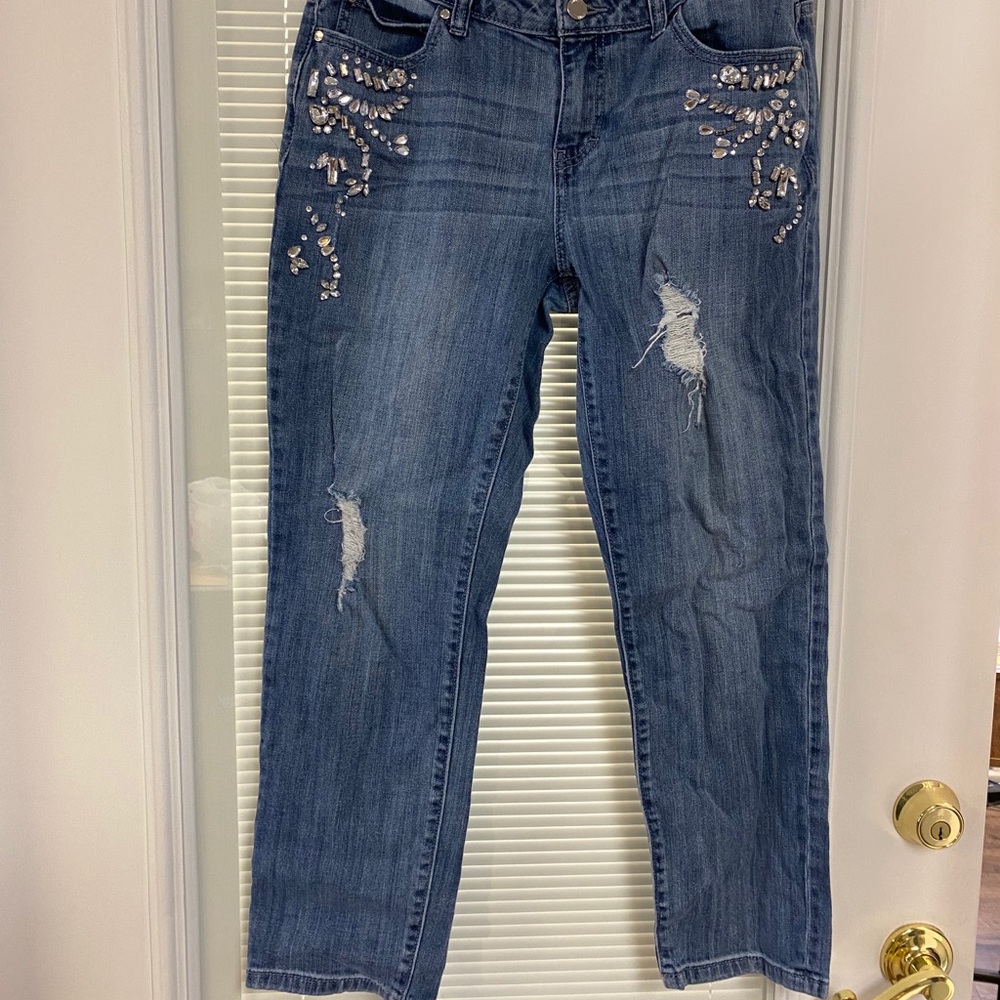 Jennifer Lopez Boyfriend Jeans